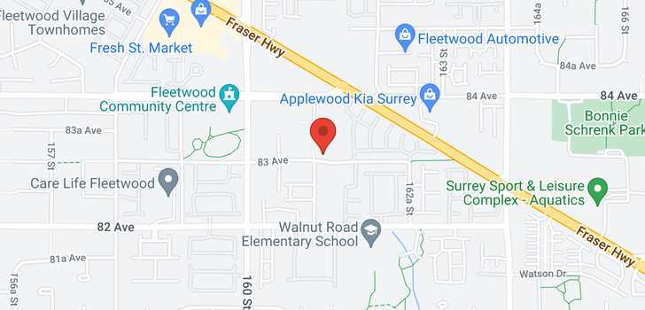 map of 214 16137 83RD AVENUE